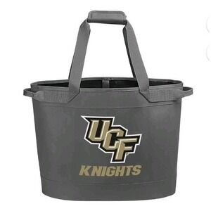 Logo Brands UCF Knights 25x18x10 All Weather Tote Gray Waterproof